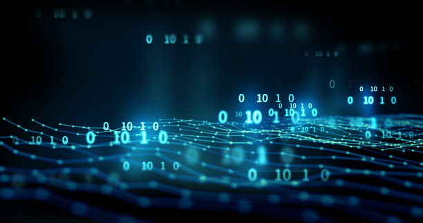 编程代码抽象技术背景的软件开发者和计算机脚本横幅三维插图图片下载