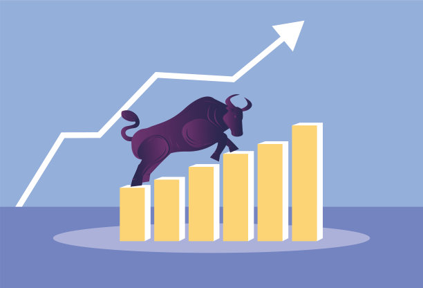 牛市上涨图图片下载