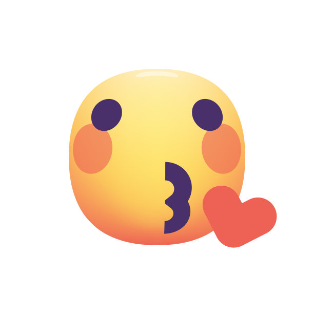 表情设计丰满的脸充满活力的颜色图片下载