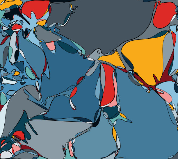 丰富多彩的数字艺术背景图片下载