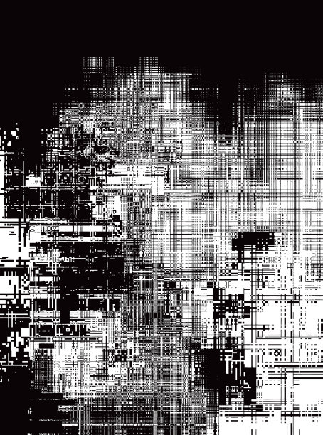 未来背景与故障技术图片下载