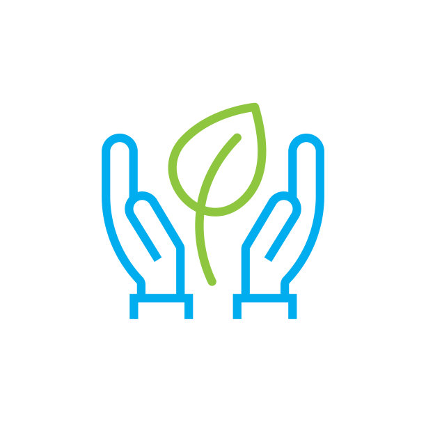 绿色能源矢量线图标-可编辑的笔画，简单的线符号，优质的设计元素。图片下载