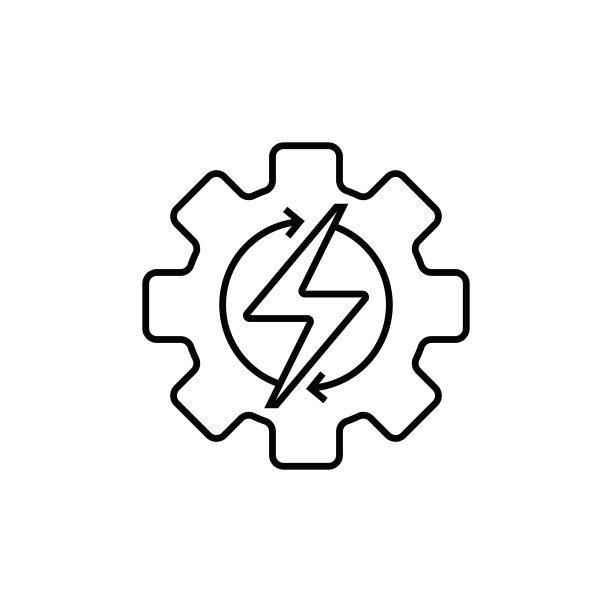 电力行业线路图标图片下载