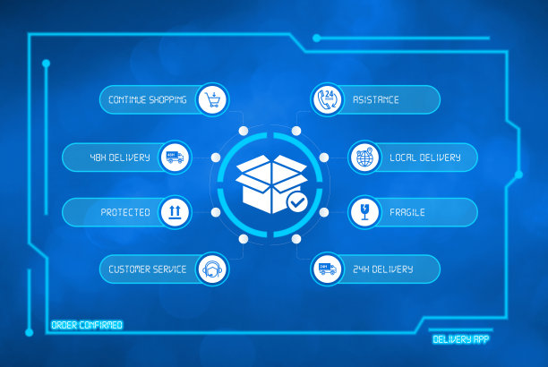 物流配送应用界面图片下载
