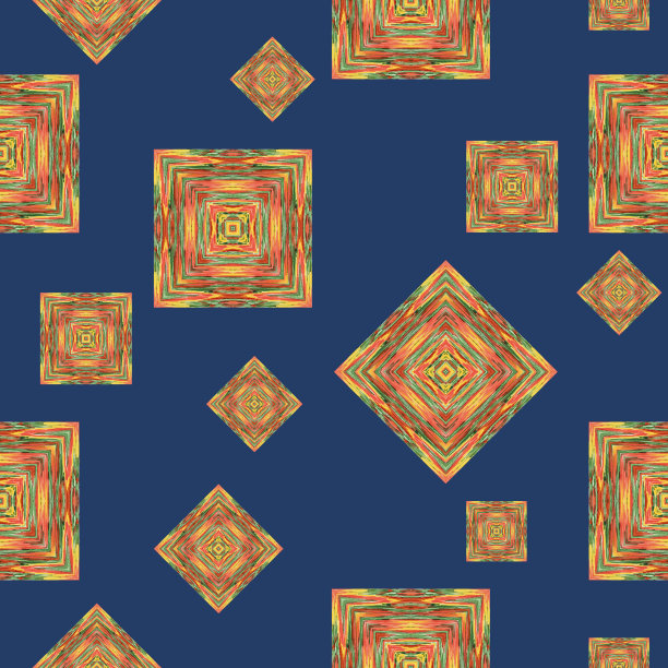 无缝模式。抽象。亚洲的趋势。几何学。图片下载