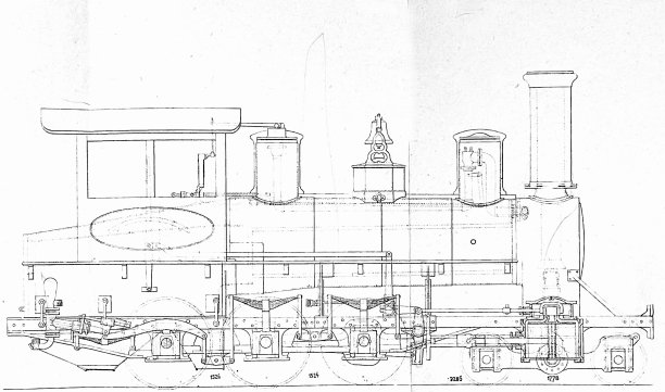 火车头平面图图片下载