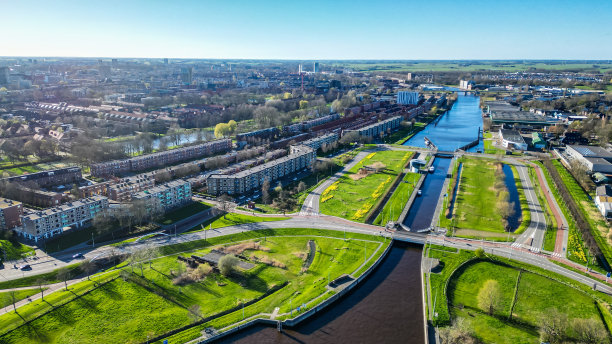 格罗宁根水闸图片下载