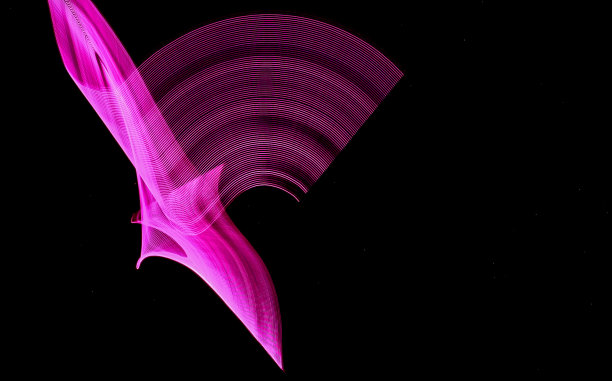 紫色的波浪图片下载