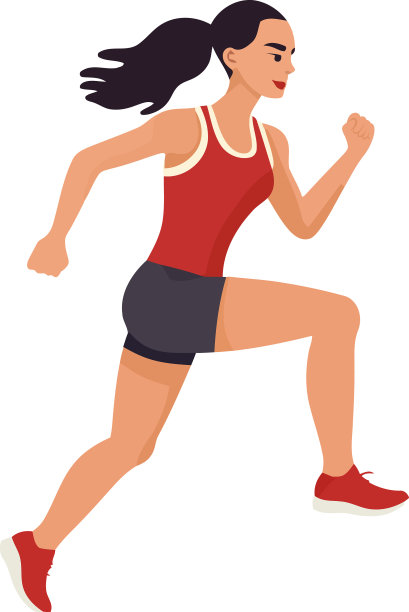 一位女士在做运动图片下载