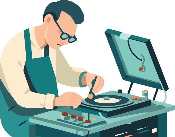 坐在办公桌前的男人图片下载