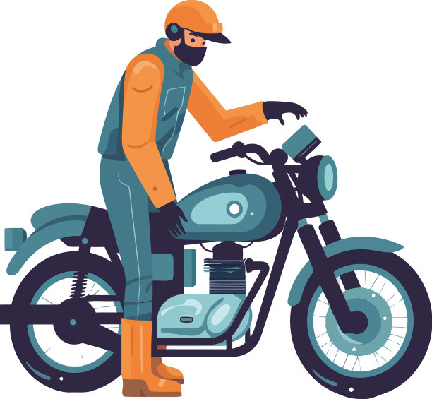 超速骑摩托车的人图片下载