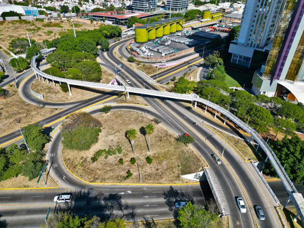 空中捕捉:立方体小瓶分布在哈利斯科州-惊人的观点图片下载