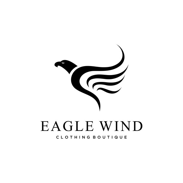 插图一只鸟在飞行与美丽的翅膀设计图片下载