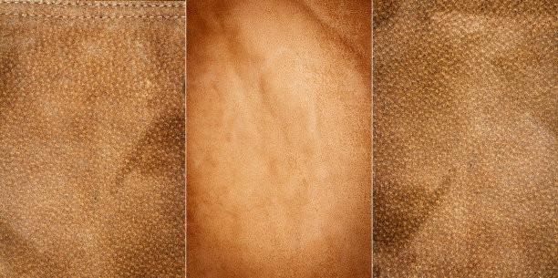 收集棕色皮革纹理图片下载