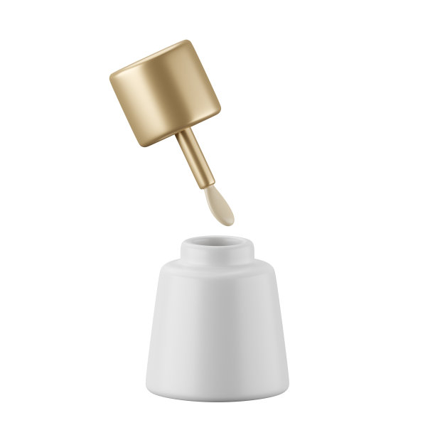 3d图标渲染的指甲油。图片下载