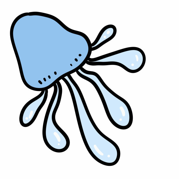 水母卡通图片下载