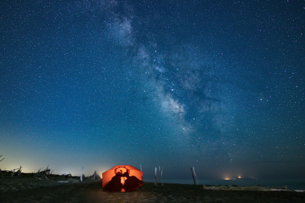 恋人和银河系图片下载