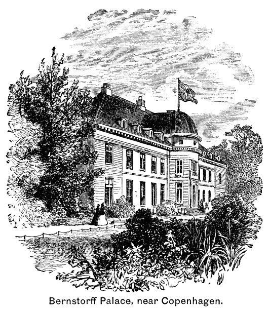 波恩斯托夫宫(波恩斯托夫槽)在根托夫特，哥本哈根附近，丹麦图片下载