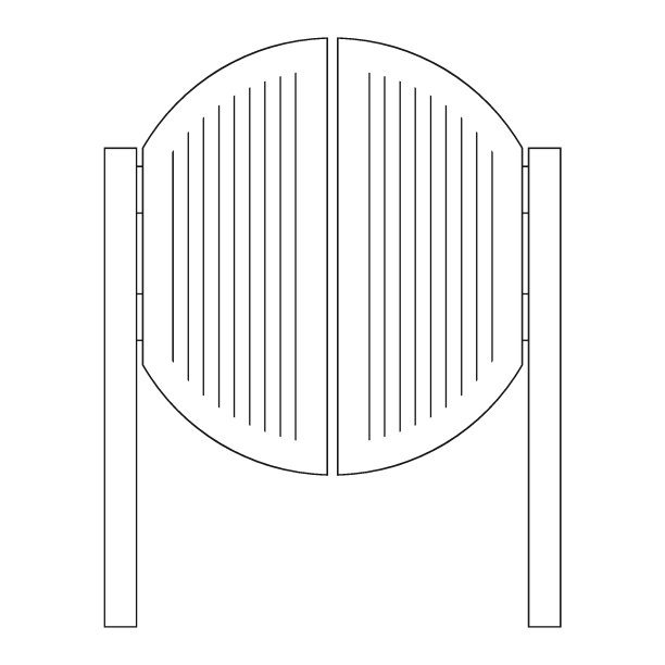 沙龙门图标矢量图片下载