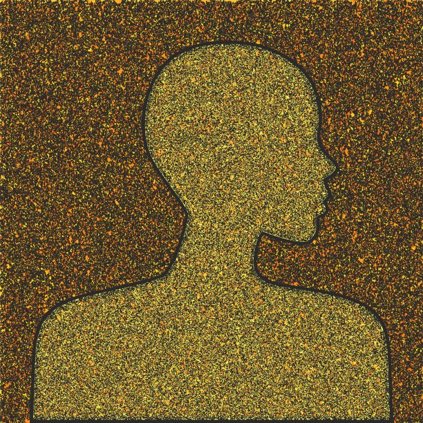 艺术设计中的中性形象。矢量插图。图片下载