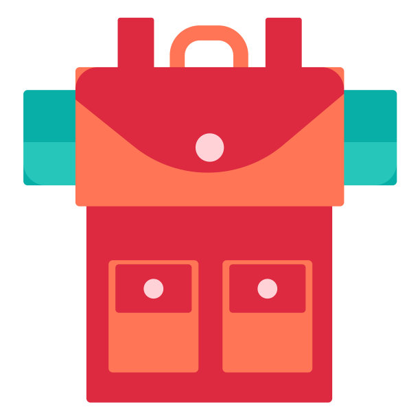 露营背包公寓图片下载