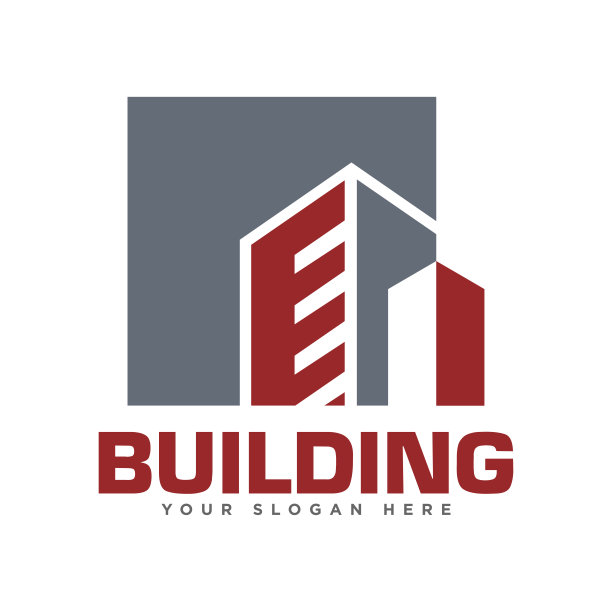 大厦标志设计插图图片下载