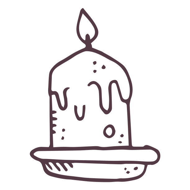 蜡烛手绘图标32图片下载