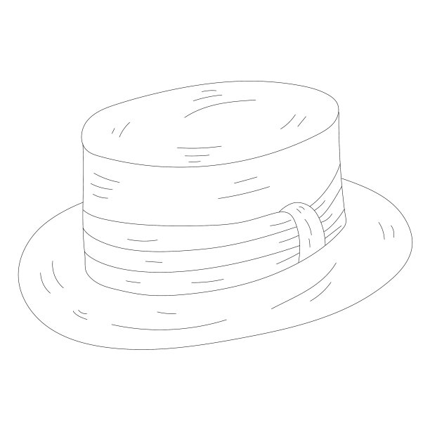 帽子，礼帽，礼帽线图片下载