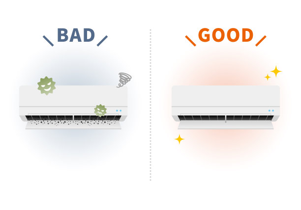 坏的和好的空调图片下载