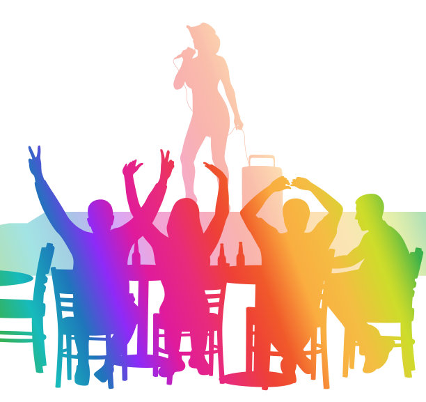 Kareoke黑夜彩虹图片下载