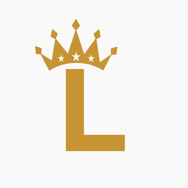 皇冠标志上的字母l豪华标志皇冠图片下载