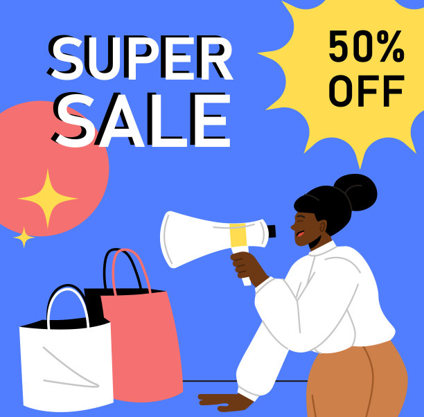 大促销横幅概念图片下载