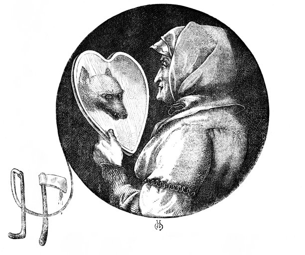 狼人对老妇人的反映图片下载