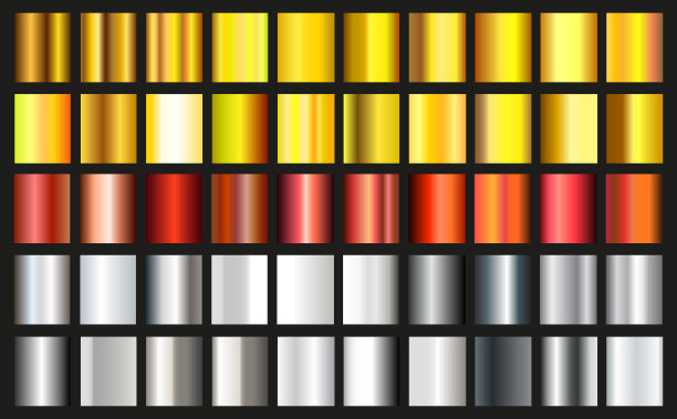 一套金属梯度收集金银图片下载
