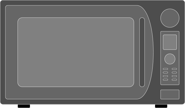 用于加热和烹饪各种微波炉图片下载