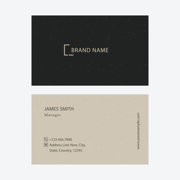 双面名片图片下载