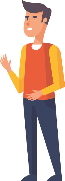 一个人站着图片下载