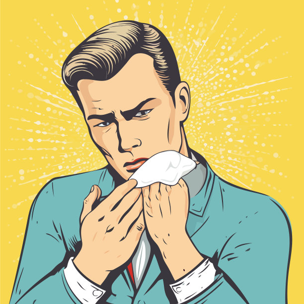 商人患流感图片下载