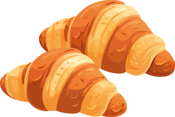 法式羊角面包设计图片下载