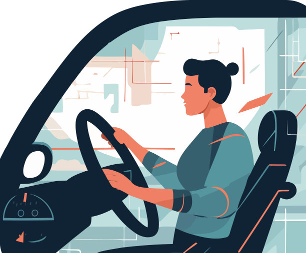 成功驾驶现代汽车的商人图片下载