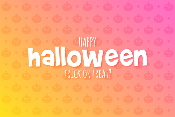 万圣节快乐插图。抽象多彩的万圣节概念设计背景。抽象的万圣节的背景。抽象的背景。矢量图素材图图片下载