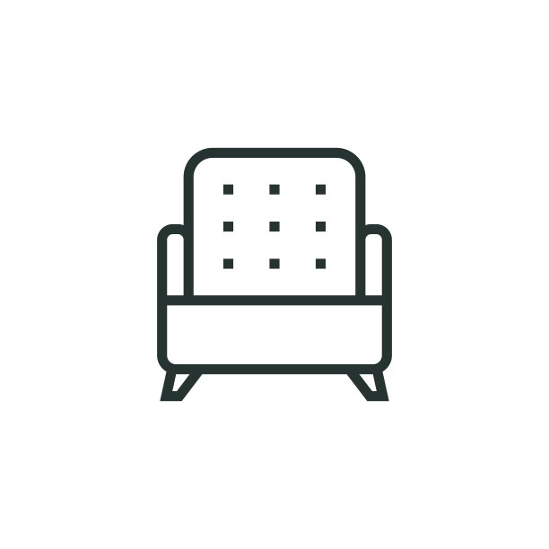 扶手椅行图标图片下载