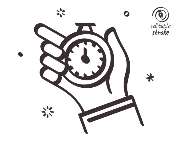 游戏线插画的时间限制的活动图片下载