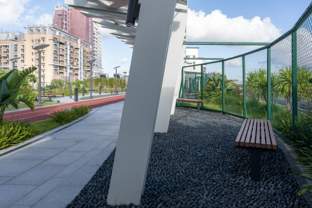 供居民使用的运动场图片下载