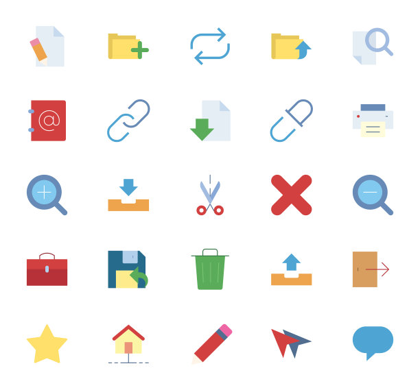 安全和通信图标设置图片下载