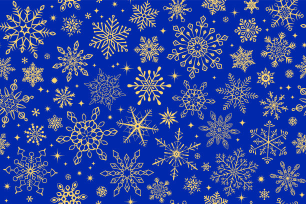无缝的雪花背景图片下载
