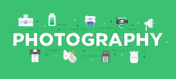 现代平面摄影设计理念图片下载