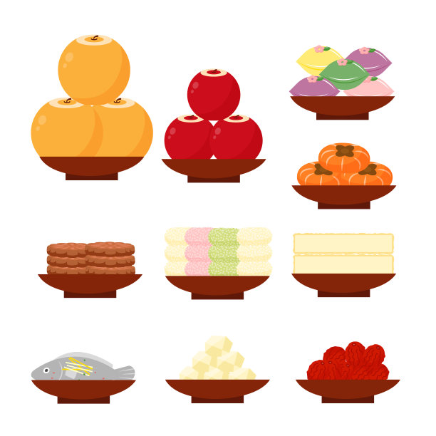 图为追悼会上的食物。图片下载