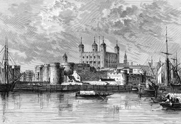 1690年的伦敦塔图片下载