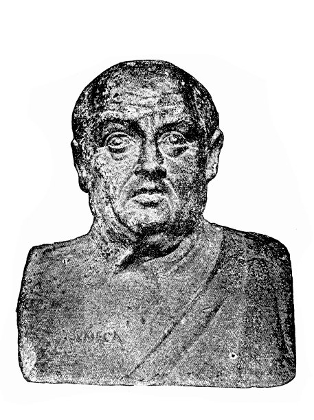 古罗马，塞内加半身像图片下载